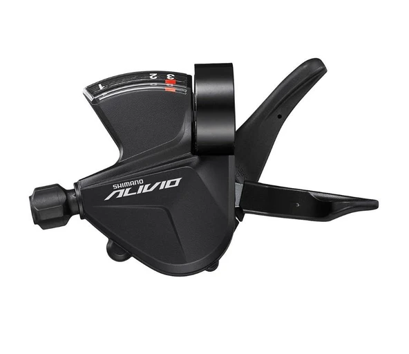Shimano Alivio Sl-m3100-3 Sol Vites Kolu 3v Siyah 3'Lü Tek Sol Vites Kolu ürün görseli 1