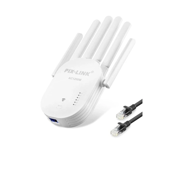 Wıfı Repeater 1200 Mbps Beyaz WR60T ürün görseli 1