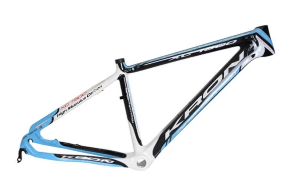 Kron Xc 1500 Modeli 26 Jant Karbon Kadro 26 Jant Carbon Bisiklet Gövdesi Siyah Mavi ürün görseli 1