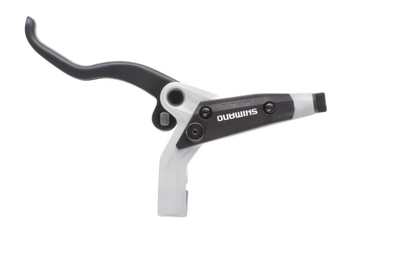 Shimano BL-M445 Bisiklet Ön Fren Kolu Hidrolik Disk Fren Sol Kol Beyaz Tek Kol ürün görseli 1