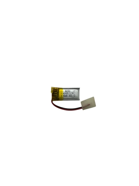 401025 3.7V 90 MAh Li-Polymer Pil (Devreli/1.5A) ürün görseli 1