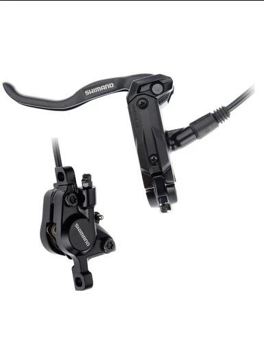 Shimano BL-M505 Uzun Kablo Bisiklet Hidrolik Fren Takımı Sol Takım Siyah Kaliper+Balata Dahil 170mm ürün görseli 1
