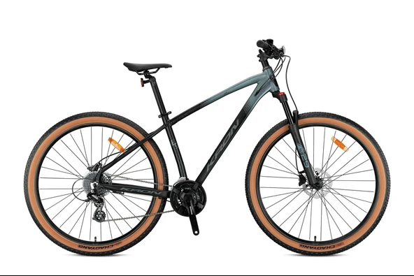 Kron XC150 29 Jant Hidrolik Disk MTB Dağ Bisikleti 24 Vites Amber Yanak Lastik Siyah Füme ürün görseli 1