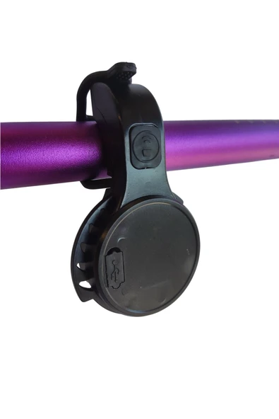 Xbyc 3031 Bisiklet Kornası Yeni Model Üzerinden Butonlu Su Gerçirmez Usb Şarjlı Korna 120dB ürün görseli 1