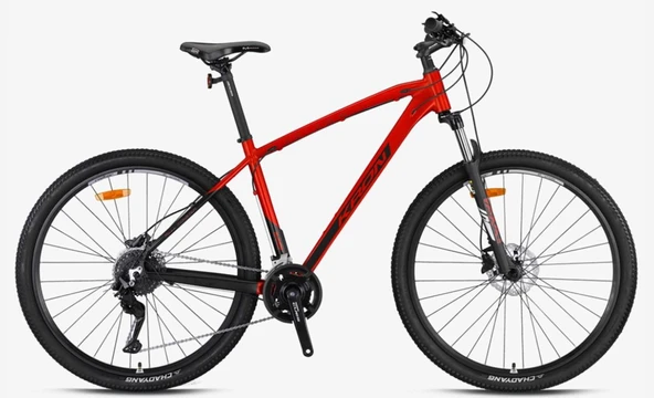 Kron XC300 29 Jant Hidrolik Disk MTB Dağ Bisikleti Shimano CUES U4000 2x9 18 Vites  Kırmızı Siyah ürün görseli 1