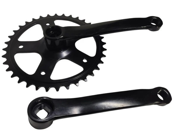 Bisiklet 36 Dişli Aynakol ve Solkolu 36T 140mm SJ140 Siyah 20 Jant Bisiklet Aynakol Dişlisi ürün görseli 1