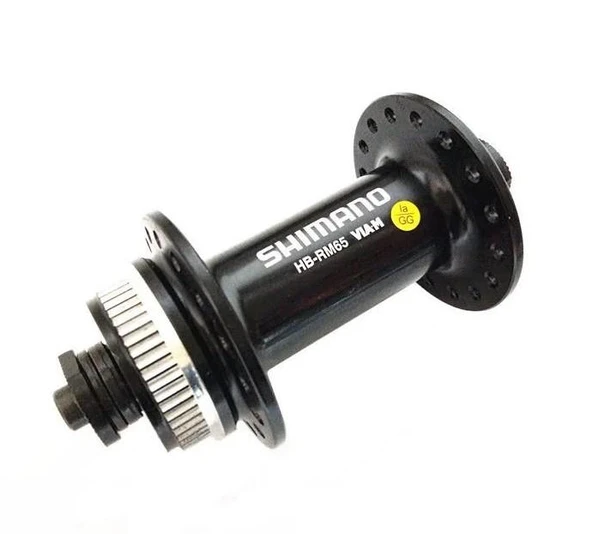 Shimano FH-RM65 32 Delik Centerlock Bisiklet Ön Göbek Ön Hazne 32d Shimano HB-RM65 Ön Göbek 32h ürün görseli 1
