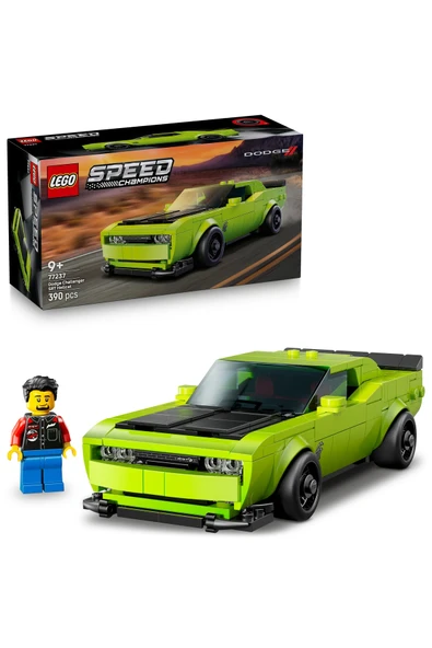 LEGO ® Speed Champions Dodge Challenger SRT Hellcat Spor Araba 77237 - 9+ Oyuncak Yapım Seti (390P) ürün görseli 1