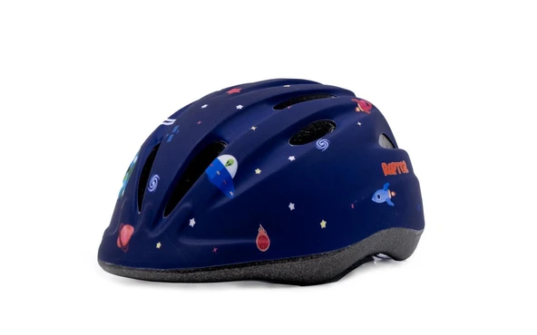 Raptor Çocuk Bisiklet Kaskı HB63 MTB Bisiklet Kaskı Patlıcan Mor Orbit Bisiklet Scooter Kaskı M Beden ürün görseli 1