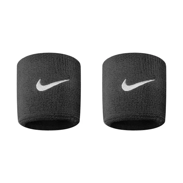 Nike N.101.2405 Swoosh Classic Wristbands 2pk Bileklik Siyah ürün görseli 1