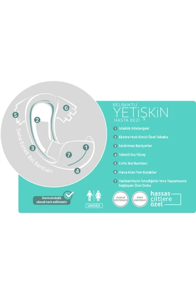 Sleepy Xlarge Yetişkin Bezi 12 Adet - Resim 2