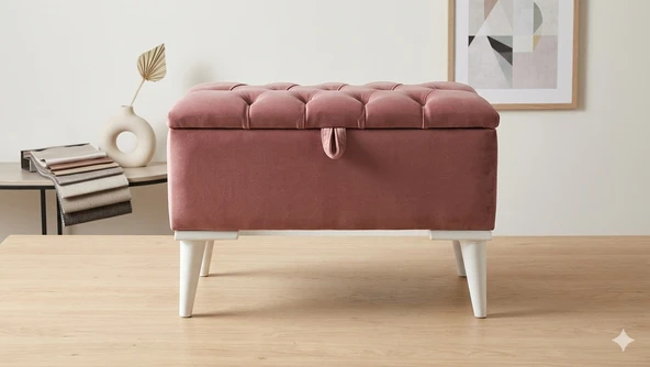Sandıklı puf bench ayak ucu ürün görseli 1
