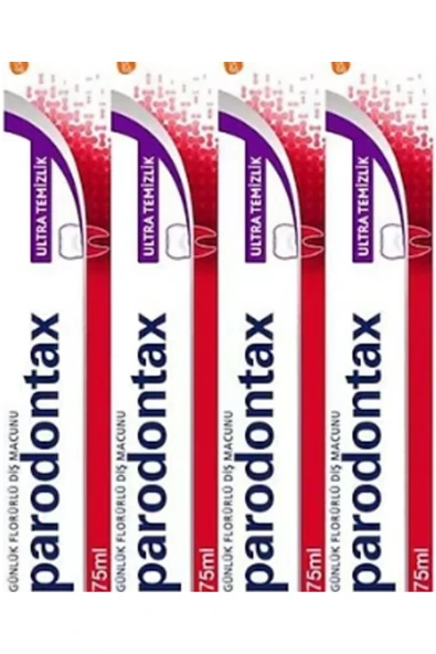 Parodontax ULTRA TEMİZLİK 75 ML. 4 ADET - Resim 2