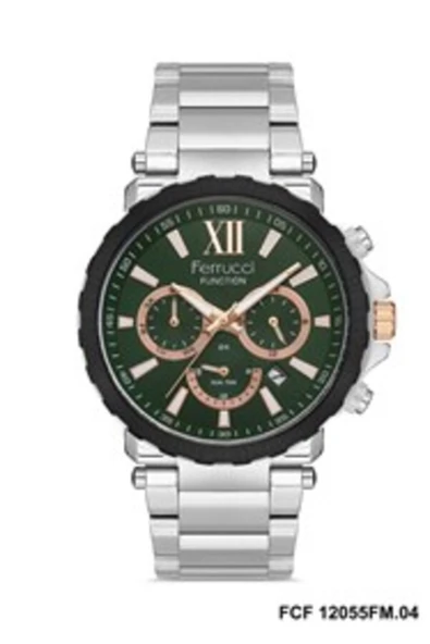 Ferrucci FCF 0923 12055M.4 CELİK KORDON ERKEK KOL SAATİ ürün görseli 1