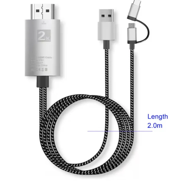 ZR855 P8 2 İn 1 Hdtv Kablo ürün görseli 1
