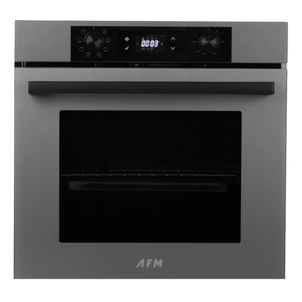 Eminçelik ve AFM TECH Marka/ Plux Antrasit-Gri  Ankastre Set (31 221  Beyaz Emaye +FM7710 + FM3407) 7
