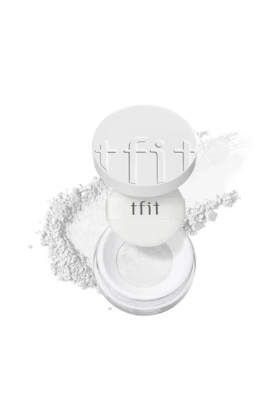 T-FIT TRANSLUCENT SET FINISHING POWDER 1 WHITE (Sabitleyici Pudra - Beyaz) ürün görseli 1