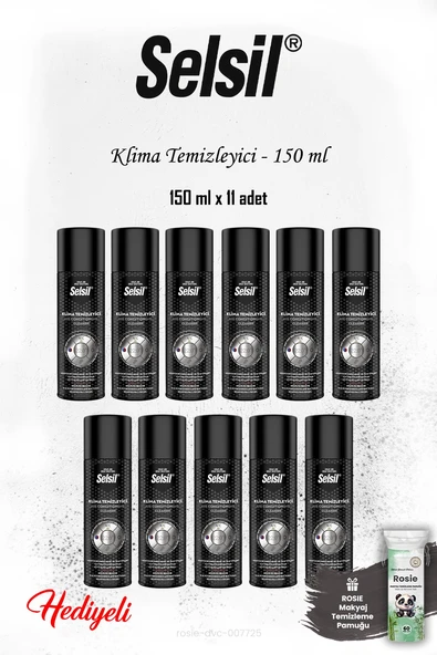 11 adet Selsil Klima Temizleyici 150 ml, ROSIE ürün görseli 1