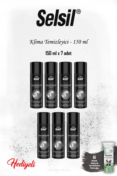 Selsil Klima Temizleyici 150 ml 7 adet, ROSIE ürün görseli 1