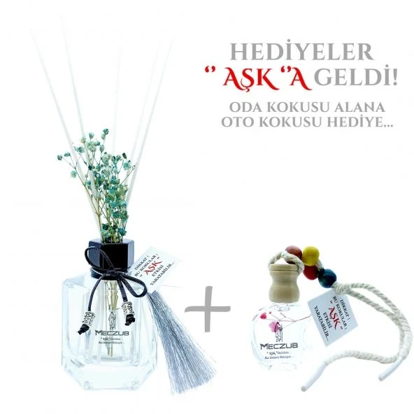 Aşk-ı Sermest Toptan Meczub Parfüm Serisi Gioo Armanii Kokulu 10 x 120 ml Köşeli Şişe Bambu Çubuklu Ortam Kokusu Reed Diffuser Oda Kokusu ürün görseli 1