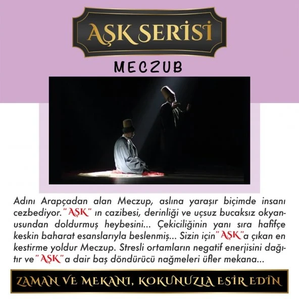 Aşk-ı Sermest Toptan Ölümsüz Aşk Aşk Serisi Meczup Kokulu 10 x 10 ml Üçgen Şişe Oto Kokusu ürün görseli 1