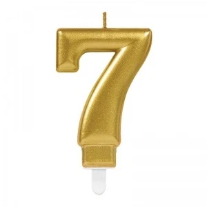 7 Rakam Mum Gold Renk ürün görseli 1