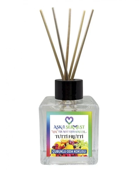 Aşk-ı Sermest Toptan Hugoo Boss Çiçek Aromalı Bambu Çubuklu Oda Kokusu Reed Diffuser Ortam Kokusu Parfüm,  Küp Şişe, 60 mL, 10 Adet ürün görseli 1