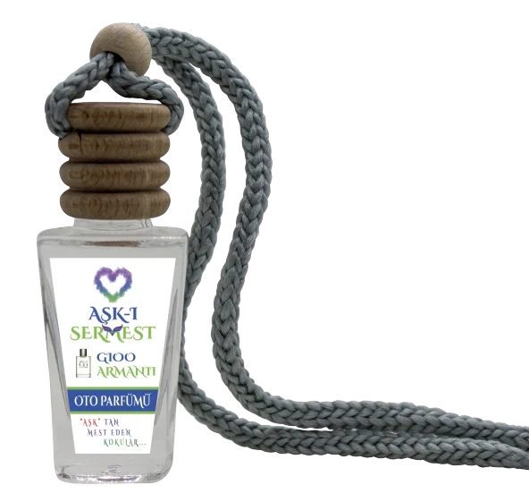 Aşk-ı Sermest Toptan Gioo Armanti, Oto / Araç Kokusu Heybet Şişe, 12 mL, 10 Adet ürün görseli 1