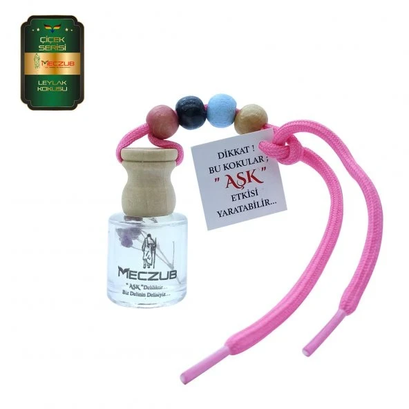 Aşk-ı Sermest Toptan Meczub Çiçek Serisi Leylak Kokulu 10 x 8 ml Silindir Şişe Oto Kokusu ürün görseli 1