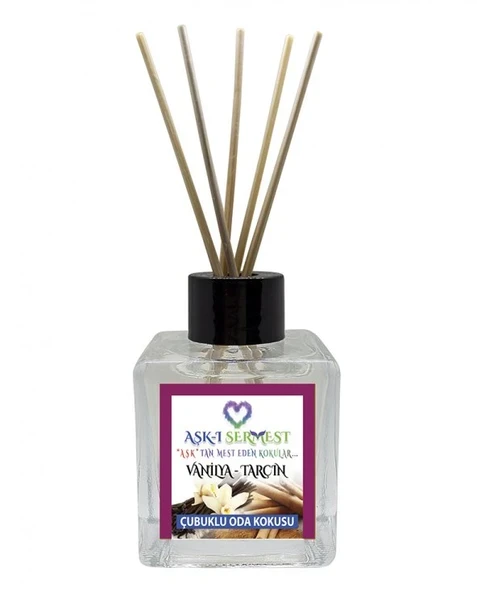 Aşk-ı Sermest Toptan Jaddoree Çiçek Aromalı Bambu Çubuklu Oda Kokusu Reed Diffuser Ortam Kokusu Parfüm,  Küp Şişe,  120 mL, 3 Adet ürün görseli 1