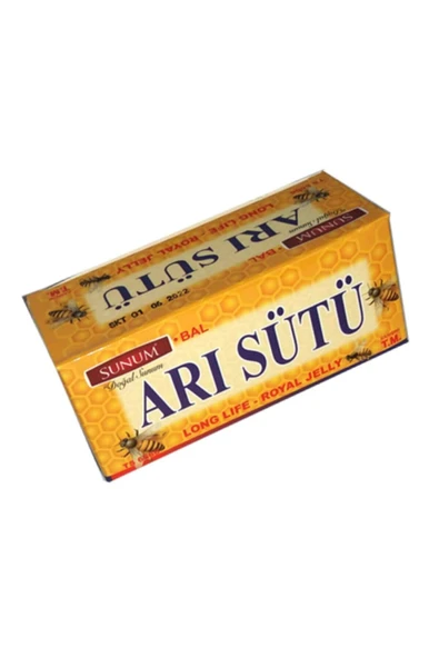 Arı Sütü 10 lu SAF KATKISIZ ARI SÜTÜ ürün görseli 1