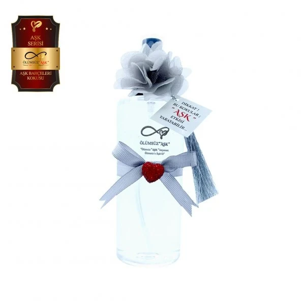 Aşk-ı Sermest Toptan Ölümsüz "Aşk" Aşk Serisi  Aşk Bahçeleri  Kokulu 250 ml Sprey Şişe Oto ve Ortam Kokusu 10 Adet ürün görseli 1