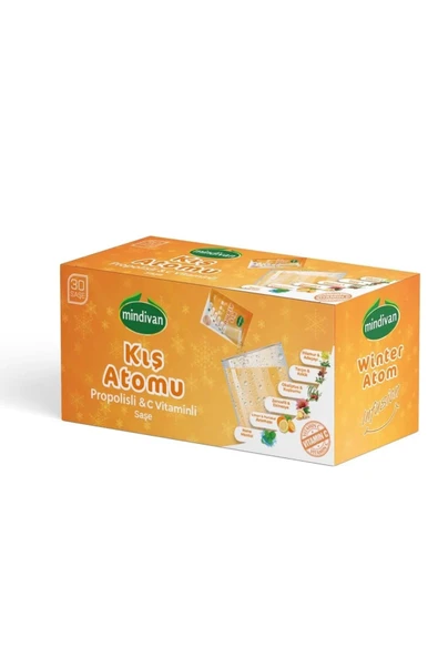 Mindivan Kış Atomu Propolisli ve C Vitaminti Bitki Çayı 180 gr ürün görseli 1