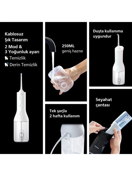 Philips HX3826/31 Sonicare 3000 Ağız Duşu - Resim 5