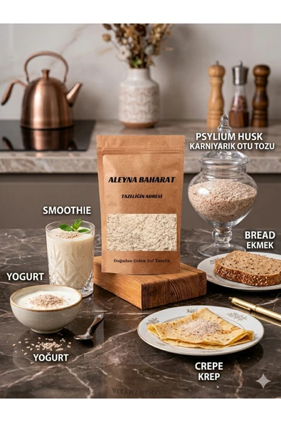 Karnıyarık Otu Tozu (Psyllium) 200 g ürün görseli 1