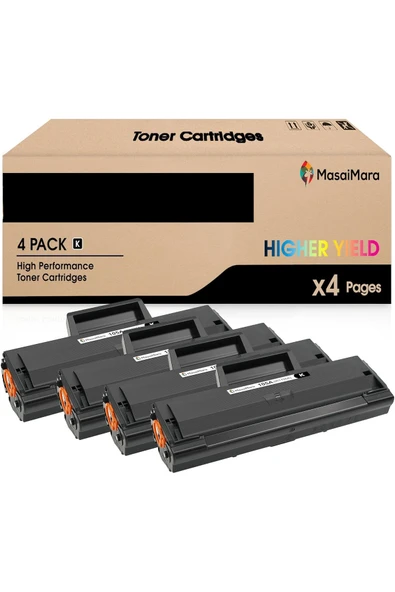 HP 106A ÇİPLİ 106A Laser MFP 135a 135w 137fnw 107a 107w 4 ADET ürün görseli 1