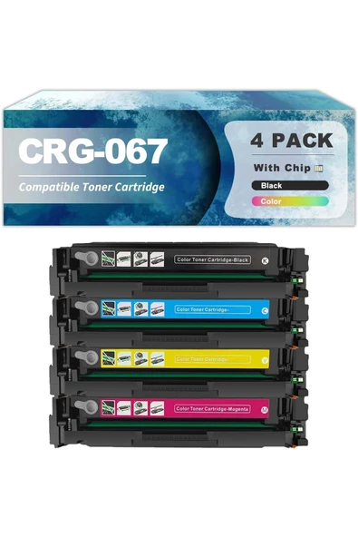 Canon CRG067 ImageCLASS LBP632Cdw MF656CDW MF652Cw MF654CDW MF653Cdw MF651CW LBP631CW LBP633CDW ürün görseli 1