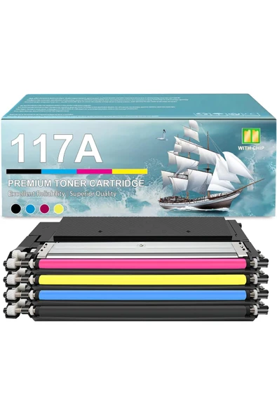 HP HP117A W2070A W2071A W2073A W2072A Toner Color Laser MFP 150a 150nw 178nwg 178nw 179fwg Printers ürün görseli 1