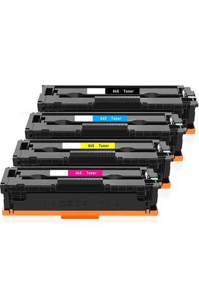 Canon CRG-045 (crg045) Çipli Muadil Toner Seti İ-Sensys MF-634cdw Yazıcı Uyumlu ürün görseli 1