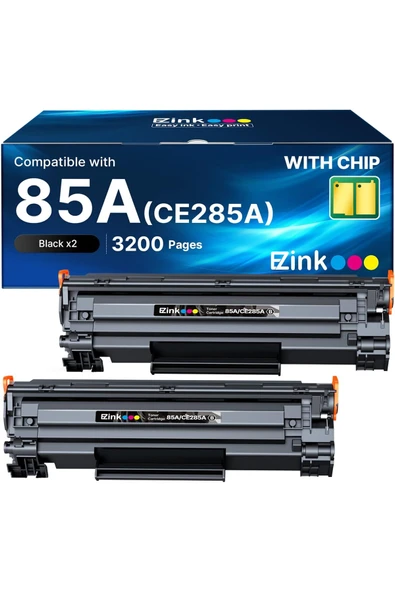 TONER HP LaserJet Print p1102w P1109W MFP M1212NF P1102 M1217nfw M1212 M1217 (2Pack) ürün görseli 1