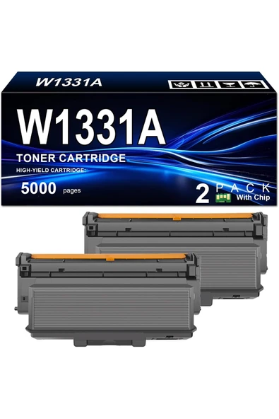HP W1331X LASER 408DN MFP-432FDN (15K) MONO TONER 2ADET W1331X ürün görseli 1