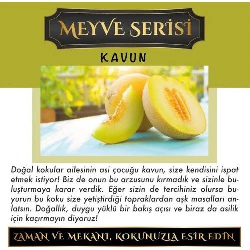 Koku Hanem Toptan Ölümsüz Aşk Meyve Serisi Kavun 10 Adet 8 ml Silindir Şişe Oto Kokusu Araç Araba Parfümü ürün görseli 1