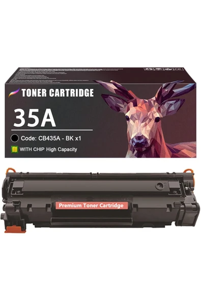 HP CB435A Toner P1002 P1003 P1004 P1005 P1006 P1009 P1102 P1102w Printers ürün görseli 1
