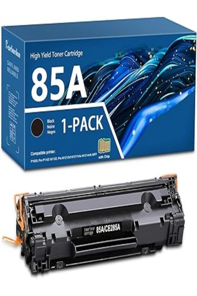 HP Laserjet Pro P1102w P1109w MFP M1212nf M1217nfw Printer with Chip ürün görseli 1
