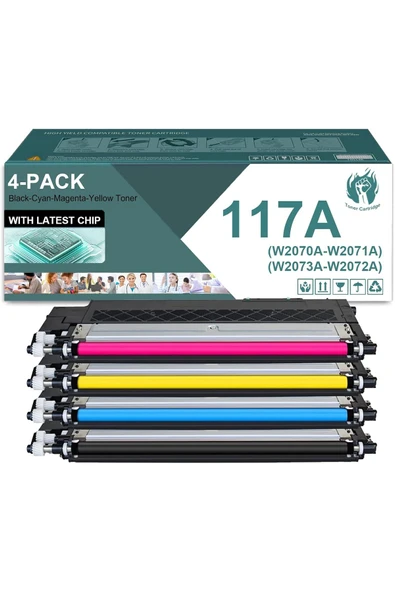 HP 117A TONER Color Laser MFP 150a 150nw 178nwg 178nw 179fwg 179fnw Printers YA-DE BİLİŞİM ürün görseli 1