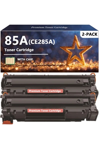 HP CE285A TONER Laserjet P1100 P1102 M1132 M1210 M1212 M1214 M1217 Series Printers, 2 Pack YADE BİLİŞİM ürün görseli 1