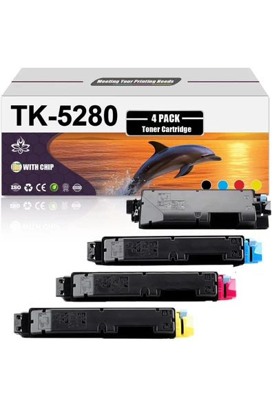 KYOCERA TK5280 MUADİL 4RENK Ecosys M6635cidn M6235cidn Printers ürün görseli 1