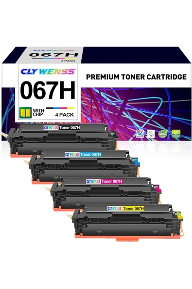 Canon 067H High Yield for imageCLASS MF656Cdw LBP632Cdw MF654Cdw MF653Cdw LBP633Cdw MF655-657 ürün görseli 1