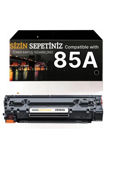 HP Laserjet M1212nf M1214nfh M1217nfw P1102 P1104w CE285A 85A Muadil Toner ürün görseli 1