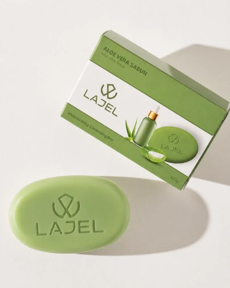 Lajel Premium Özel Kalıp Aloe Vera Vitaminli Sabun ürün görseli 1